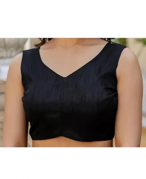 Elegant Georgette fancy Saree for women with unstiched blouse in pink and black color/Trendy Party & Festive Wear | Traditional Ethnic Fashion | Buy Online 3