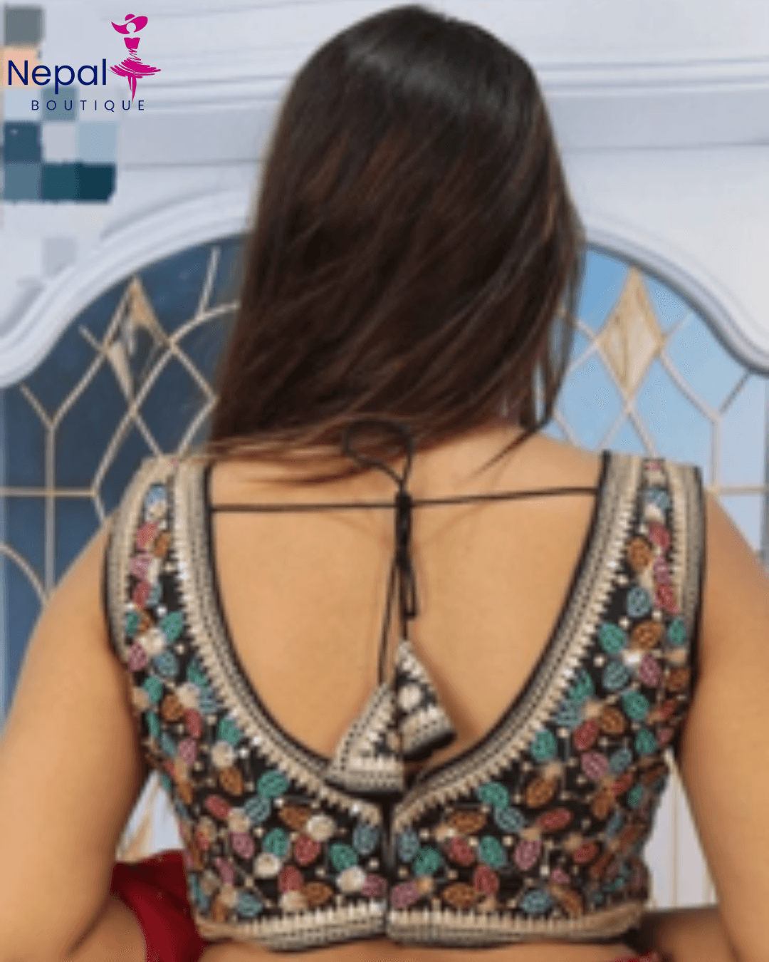 Readymade fashionable sweetheart neck women Blouse  | Trendy Party & Festive Wear | Traditional Ethnic Fashion | Buy Online 4