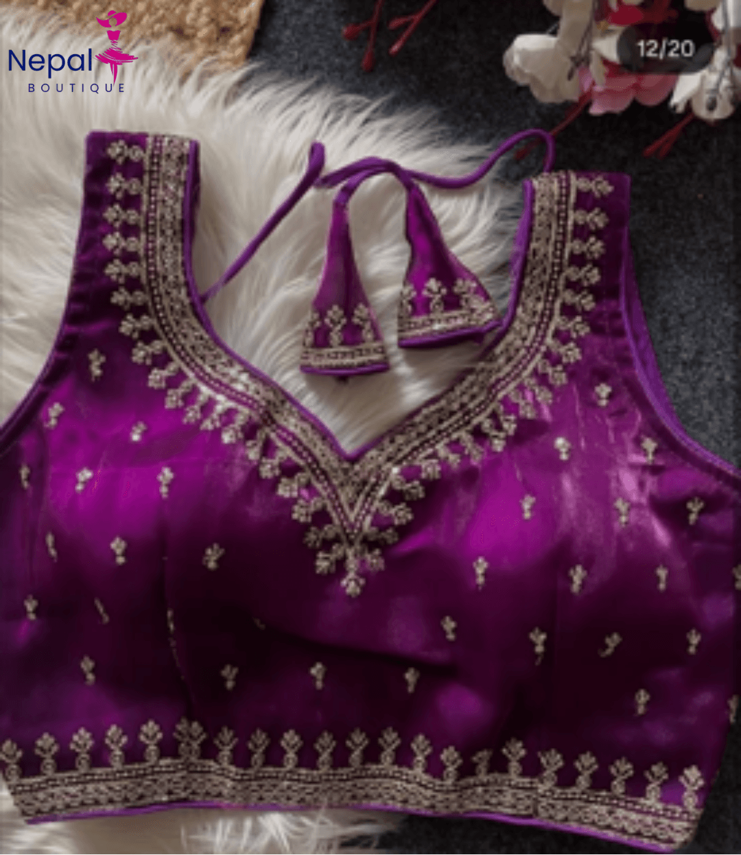 Readymade fashionable sweetheart neck women Blouse Purple Color | Trendy Party & Festive Wear | Traditional Ethnic Fashion | Buy Online
