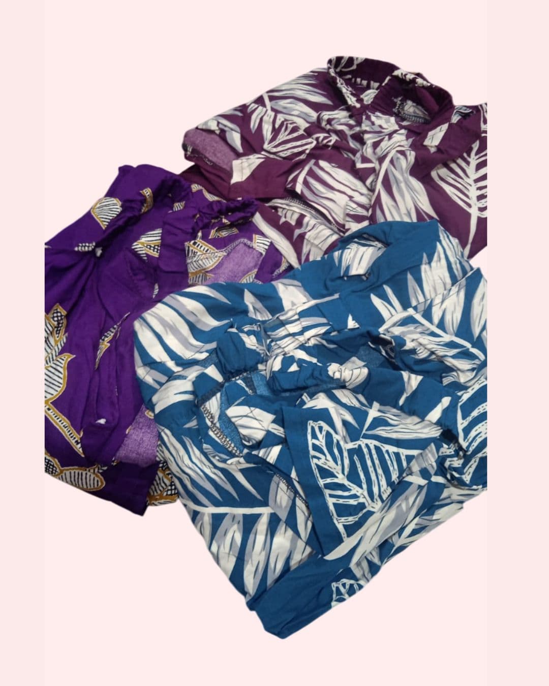 Floral Printed A-Line Dress with Cord sets 3