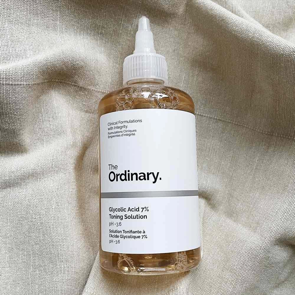 Ordinary Glycolic Acid 7% Toning Solution PH 3.6 240ml for Exfoliating, Brightening, Acne Control, Dark Spot Reduction, and Skincare - Buy Authentic Toner for Oily, Combination, and Normal 1