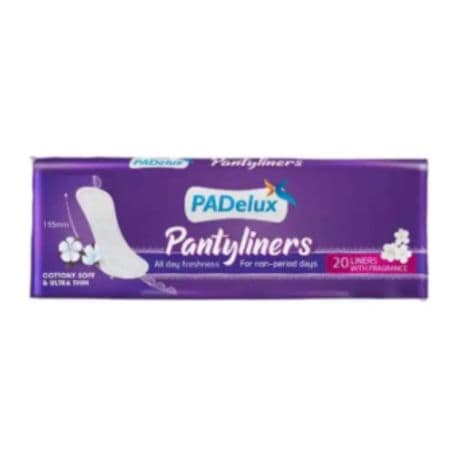 PaDelux Panty Liners 20 pcs- 155 mm, for non periods day, all day freshness