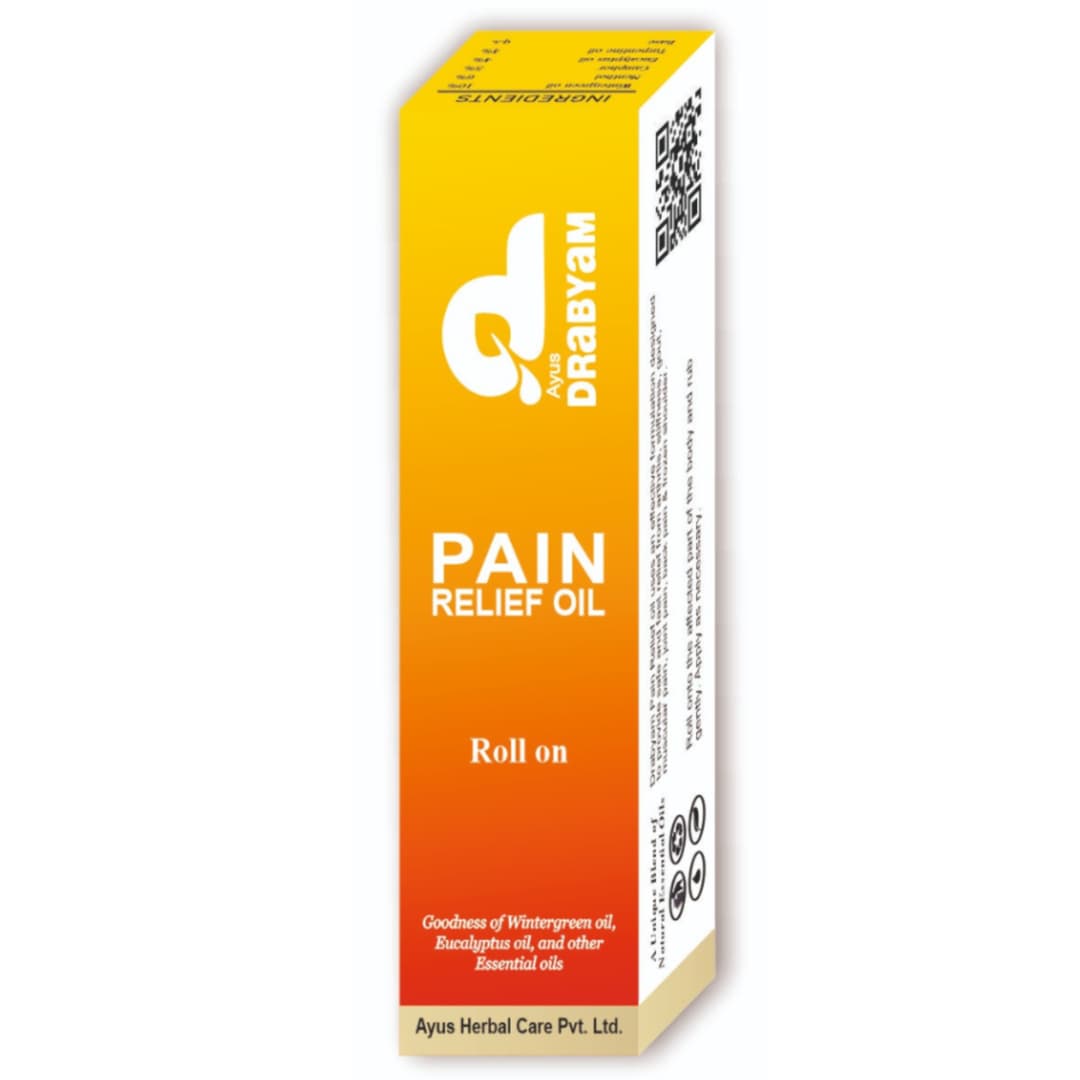 Drabyam Pain Relief Oil Roll-On 10ml - 10 Pieces Bundle 5