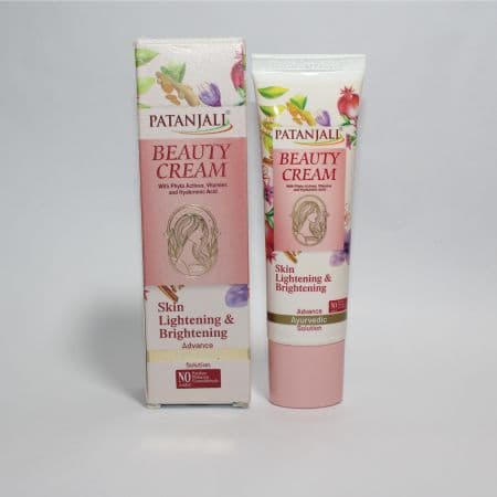 Patanjali Beauty Cream 40g, Skin Lighteing & Brightening Advance Ayurbedic Solution