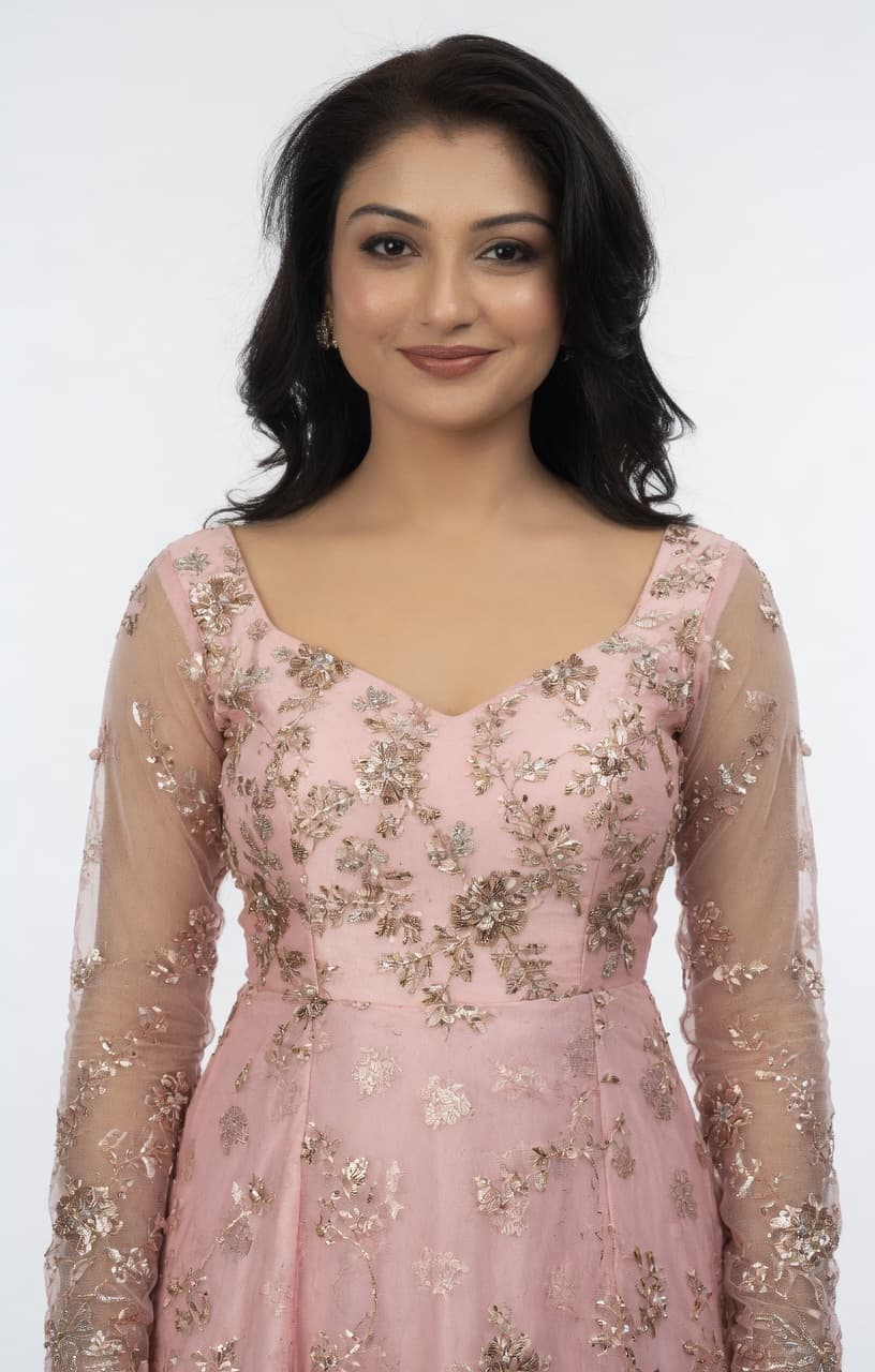 Mrs vogue Nepal beauty queen Gown for Girls 7