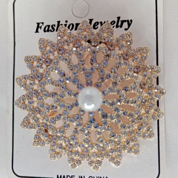 Nepal's Favorite Round Chakra Shape nagg Saree Pin 2