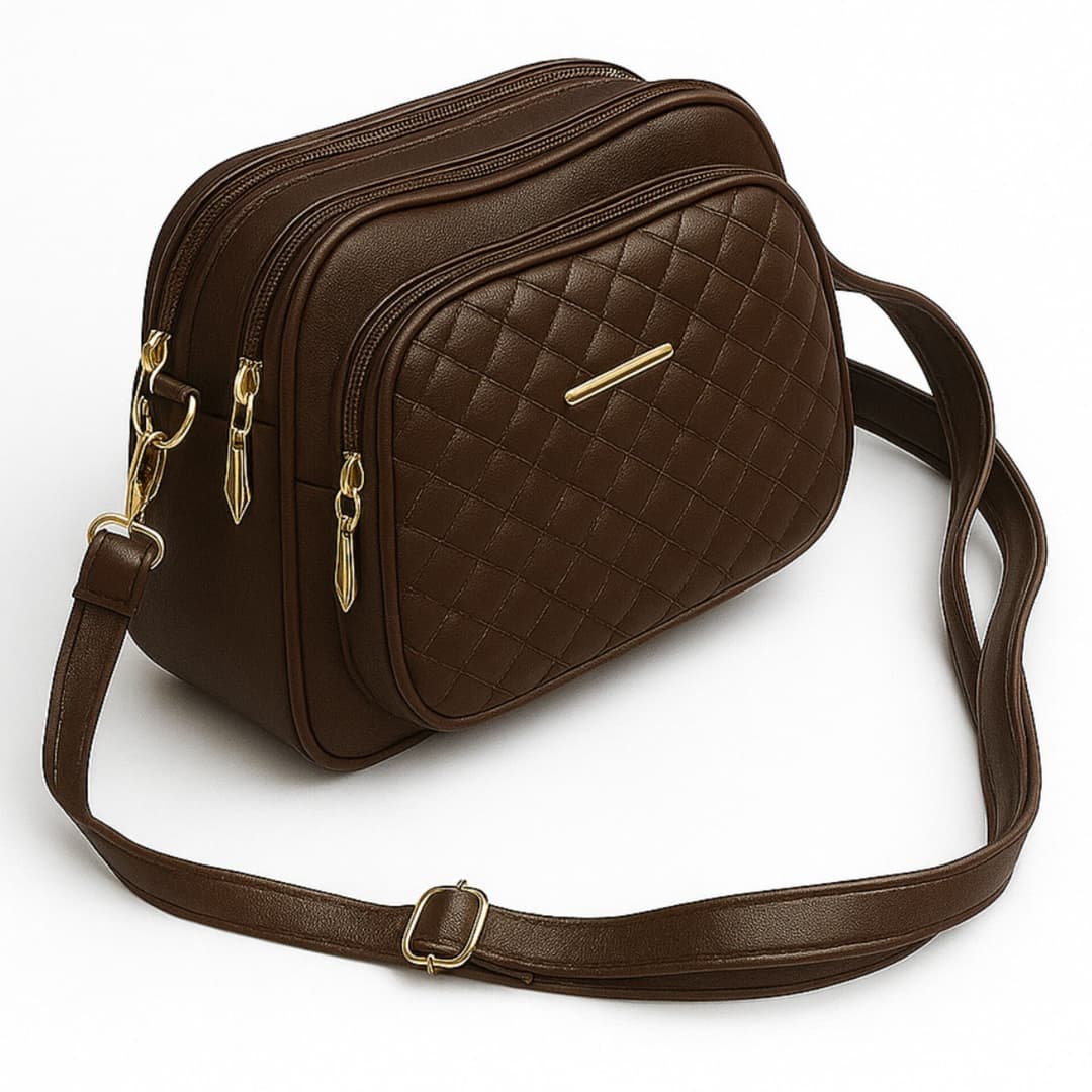 Premium Quilted Crossbody Bag for Women | Elegant Design in Multiple Colors