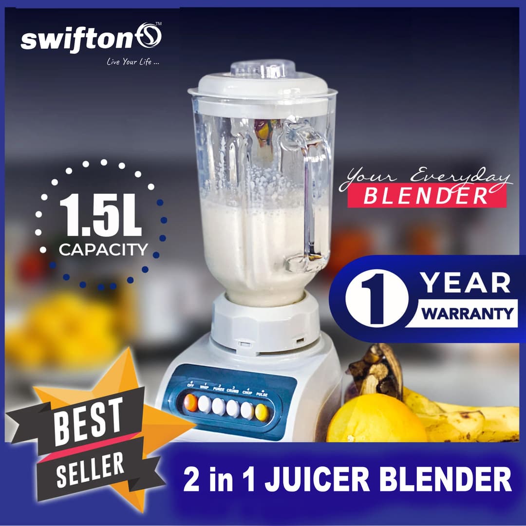 SWIFTON Juicer Blender Grinder 2 in 1 Heavy Duty Multi propose 350-watt 1