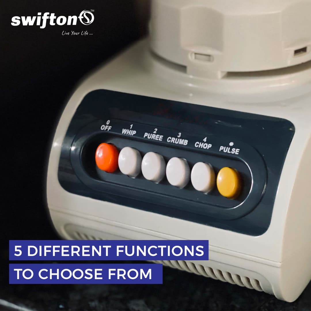 SWIFTON Juicer Blender Grinder 2 in 1 Heavy Duty Multi propose 350-watt 4