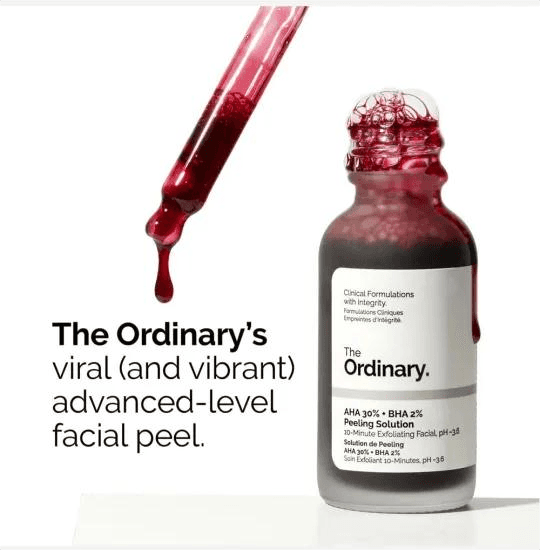 The Ordinary AHA 30% + BHA 2% Peeling Solution 30ml 3