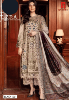 Unstitched Kurti Set 4