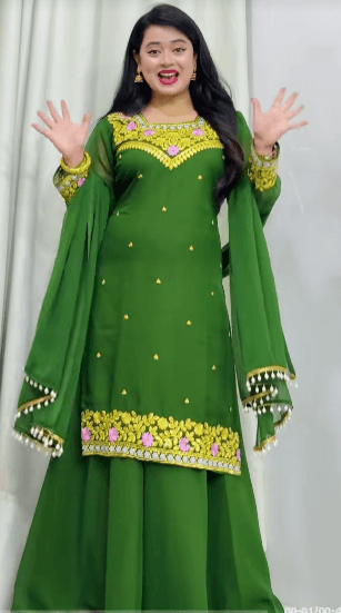 sharara set three piece 1
