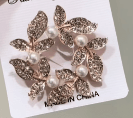 Flower Brooch Pin for Women Girls 