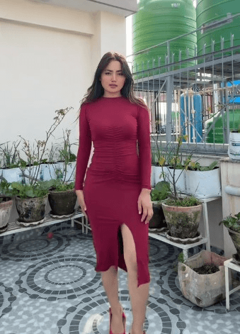 Look Book Nepal Bodycon One sleeve