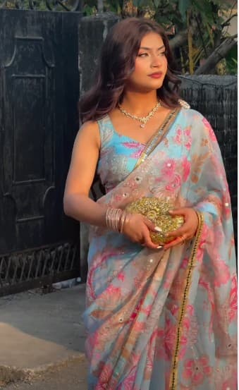 Samridhi Collection elagant saree for wedding and party wear 1