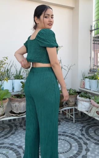 Coresets Green Ruffle Sets 2 pcs 1