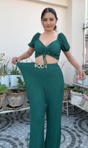 Coresets Green Ruffle Sets 2 pcs 3