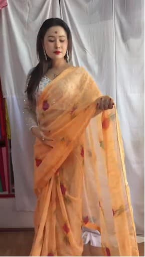 Menuka Orgenza Silk Saree 1