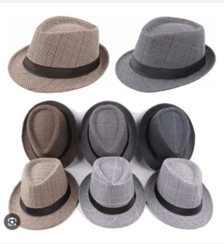 1Pcs Unisex Hat Men Women Fedora Trilby Wide Brim Straw Cap Beach Sun Gentleman Adlut 2