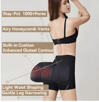 Seamless Shapewear Butt Lifter Padded Tummy Control Panties Body Shaper Brief 1