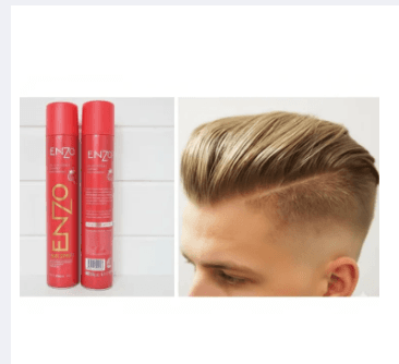 Enzo Hair Styling Hold Hair Spray450ml 1