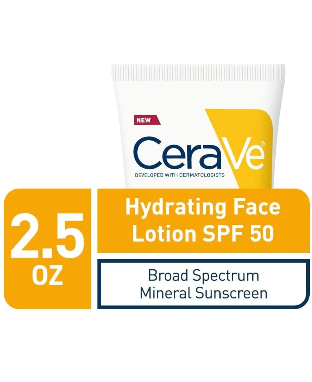CeraVe Hydrating Sunscreen Face Lotion SPF 50 -75ml 2