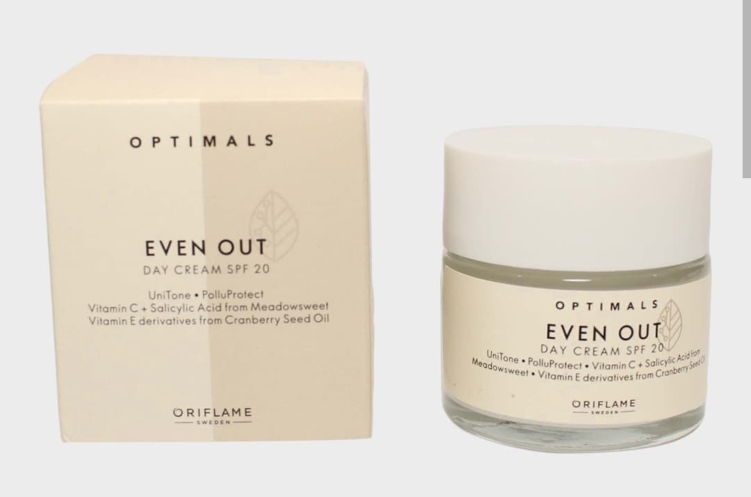 Optimal evenout day cream spf 20