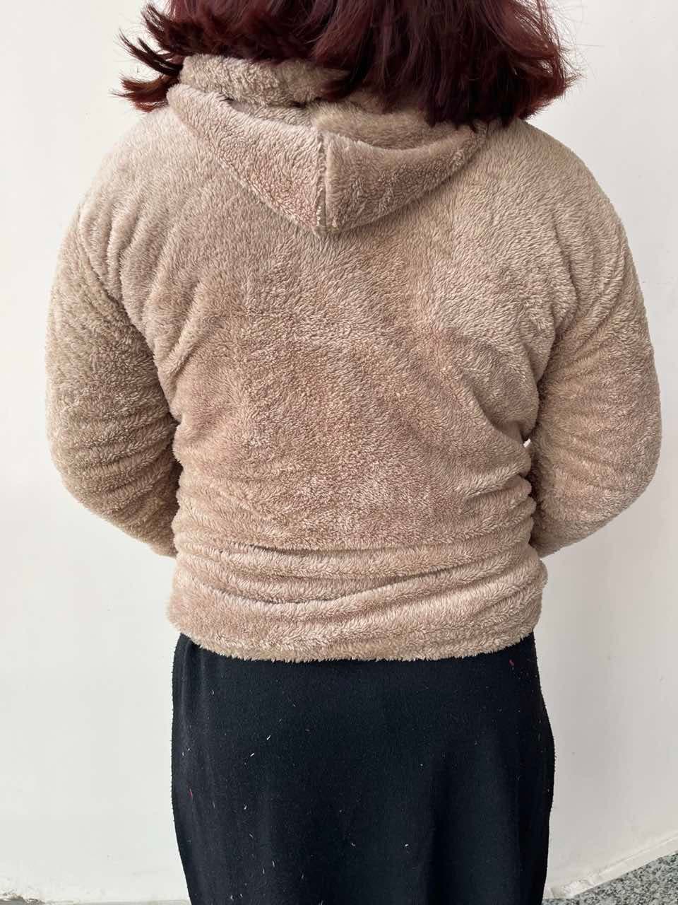 Sherpa Hoodie Winter Fur Jacket for Women 6