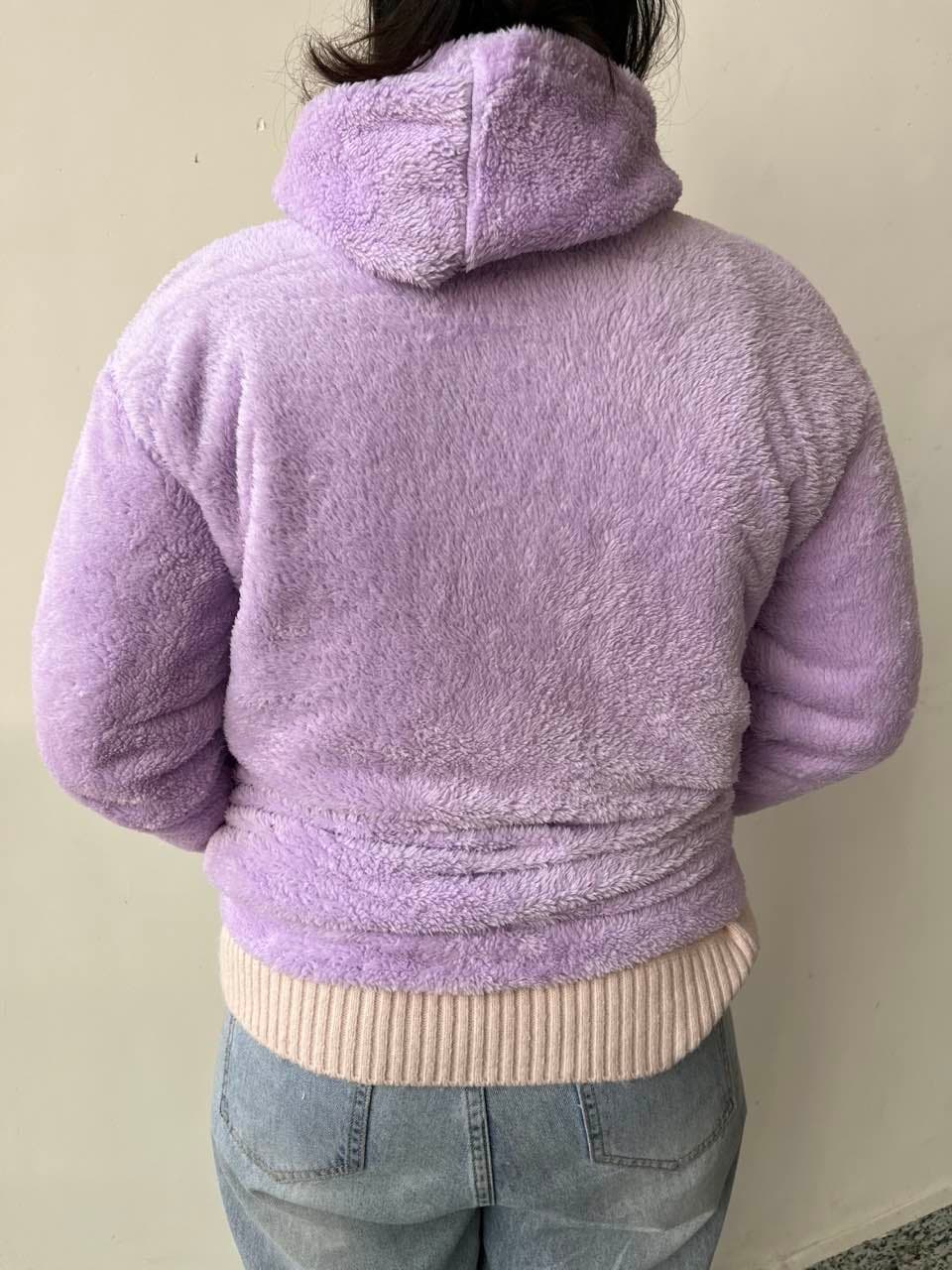 Sherpa Hoodie Winter Fur Jacket for Women 7