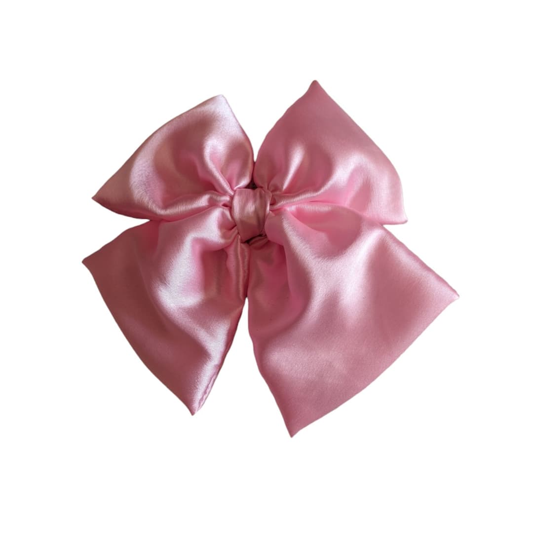 Silk Butterfly Design Bow Hair Clip