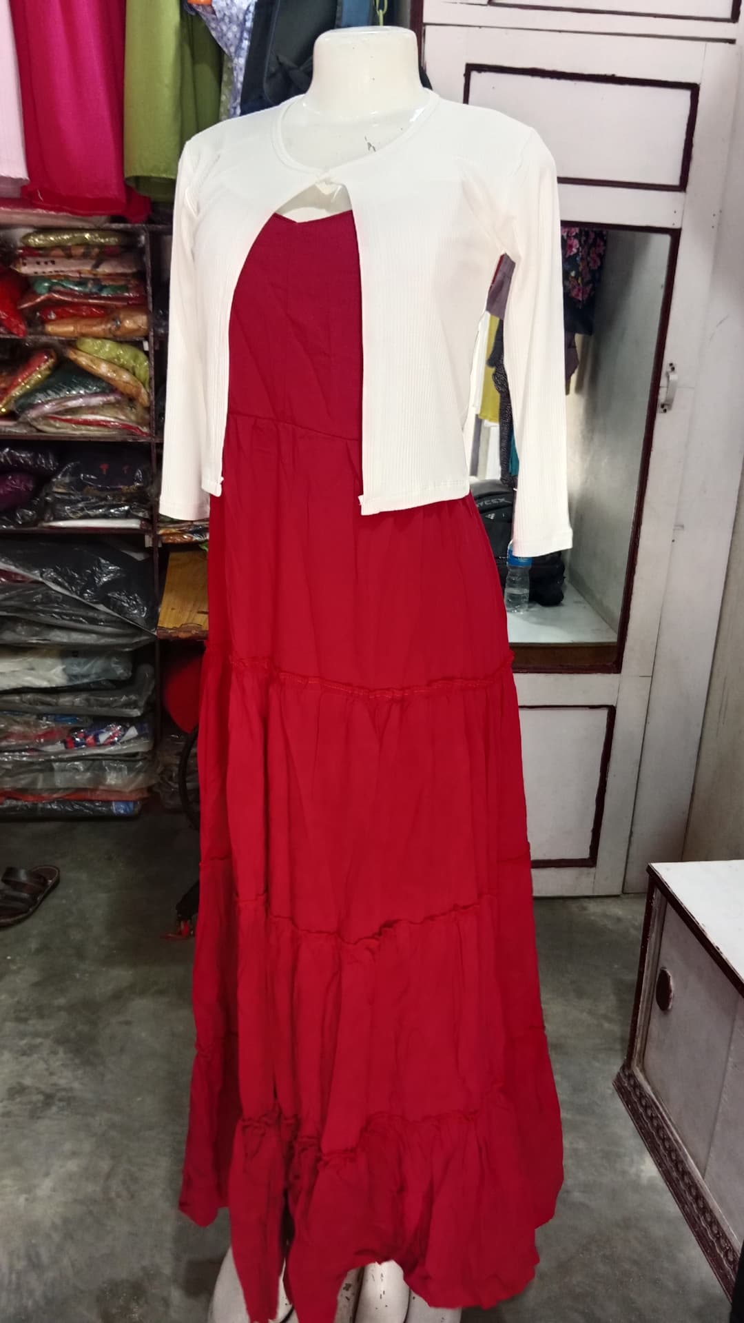 NEW ARRIVAL Summer long Dress & OUTER FIT,  stretchable