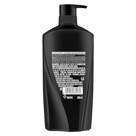 Sunsilk Black Shine, Shampoo, 625ml, for Shiny, Moisturised & Fuller Hair, with Amla + Oil & Pearl Protein, Paraben-Free 1