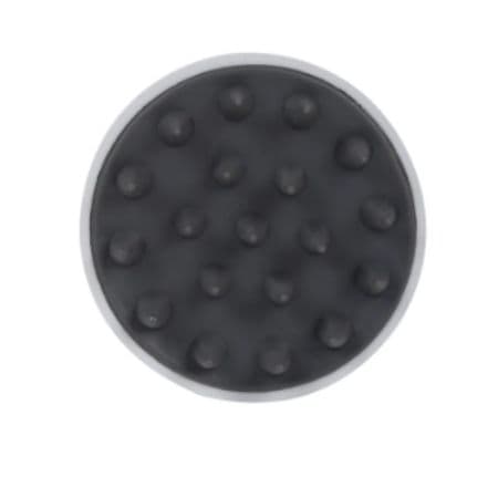 Super Soft Shampoo and Scalp Massage Brush - Black and White 1