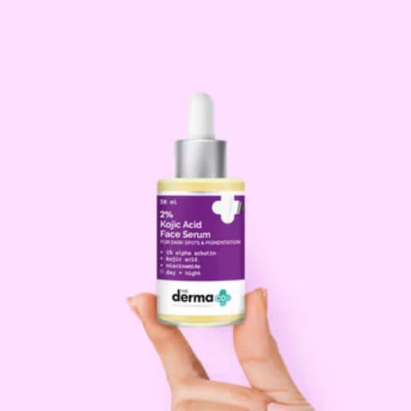 The Derma Co 2% Kojic Acid Face Serum With 1% Alpha Arbutin & Niacinamide For Dark Spots & Pigmentation 30 ml 3