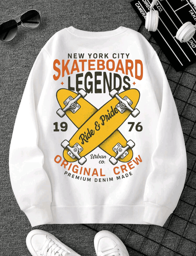 Trendy Printed Sweatshirt for women and men 