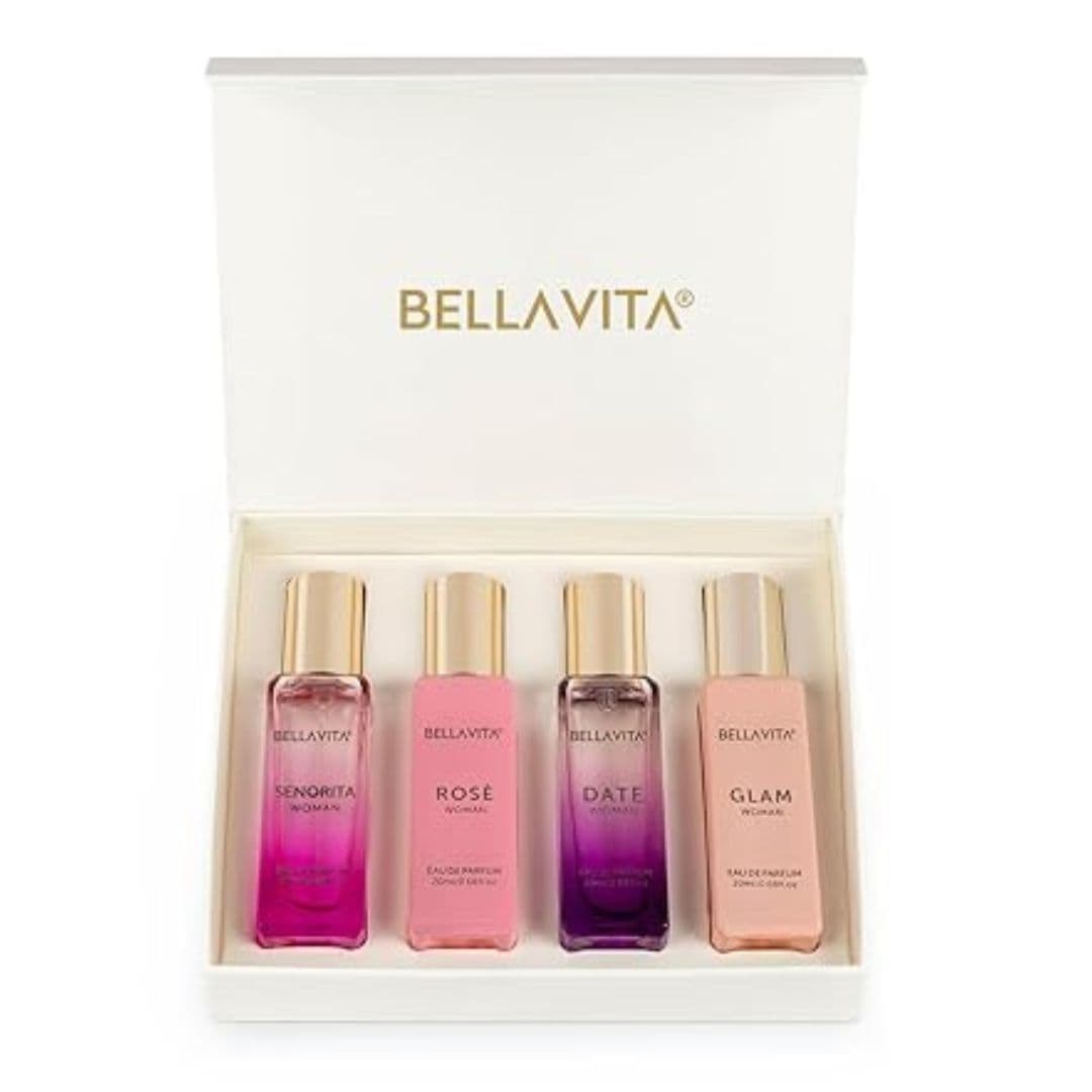 Bella Vita Luxury Long Lasting Unisex Perfume Gift Set 