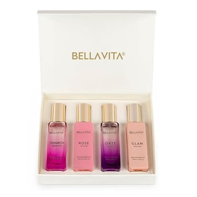 Bella Vita Luxury Long Lasting Unisex Perfume Gift Set 