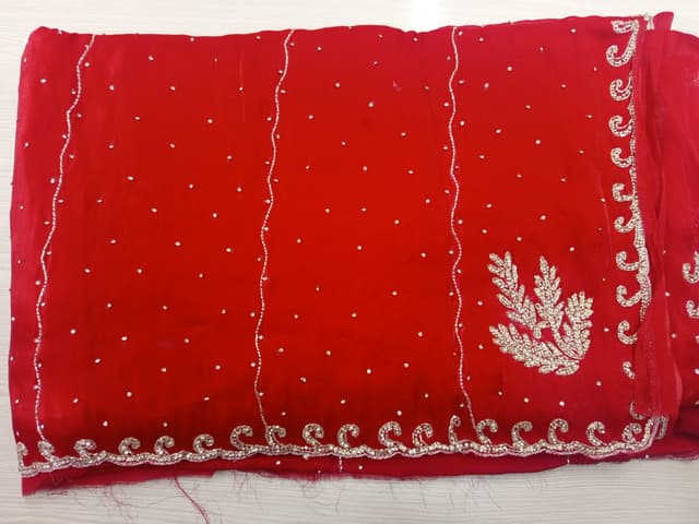 Jimmy choo Saaree in red 