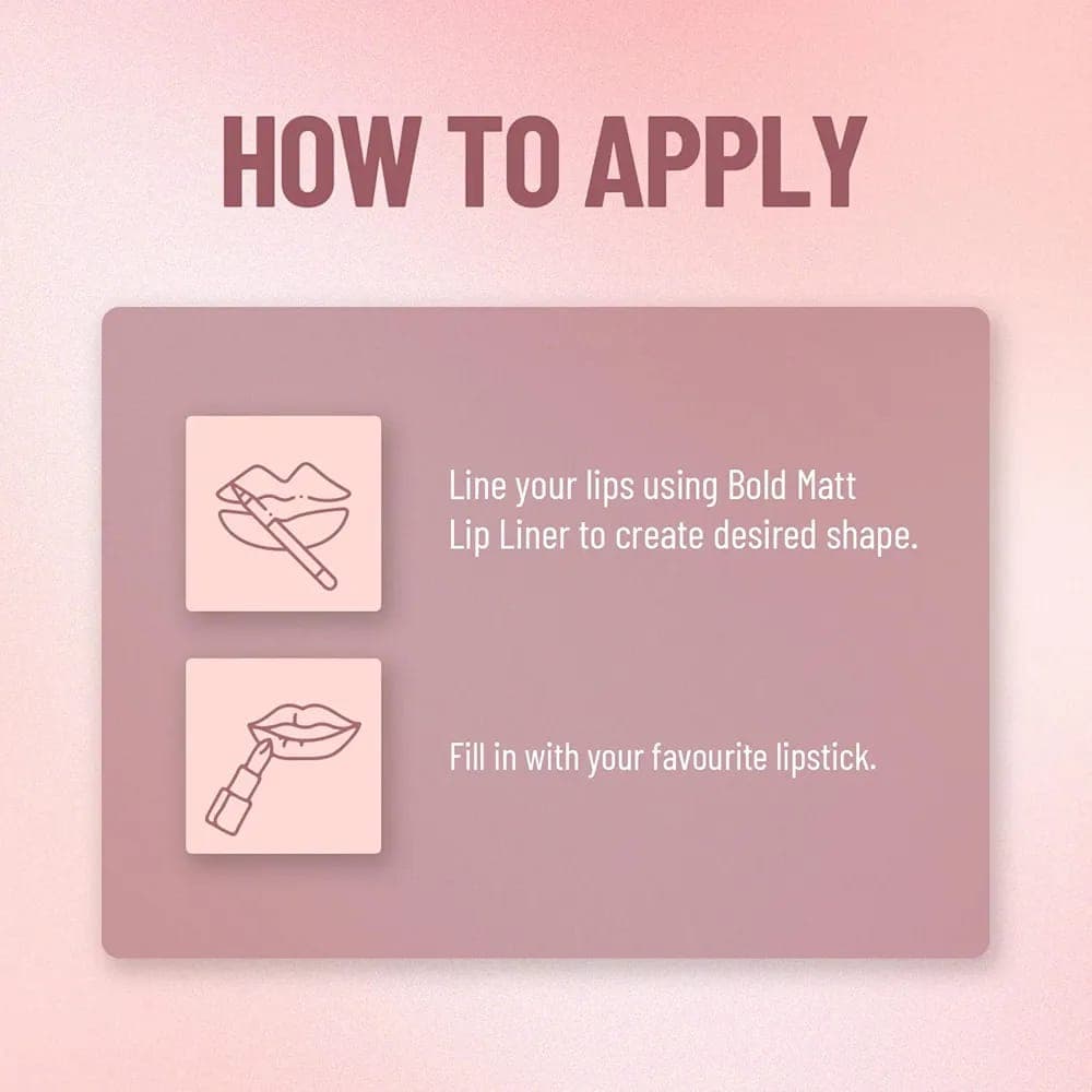 Swiss Beauty Bold Matt Lip Liner set 12Pcs 3