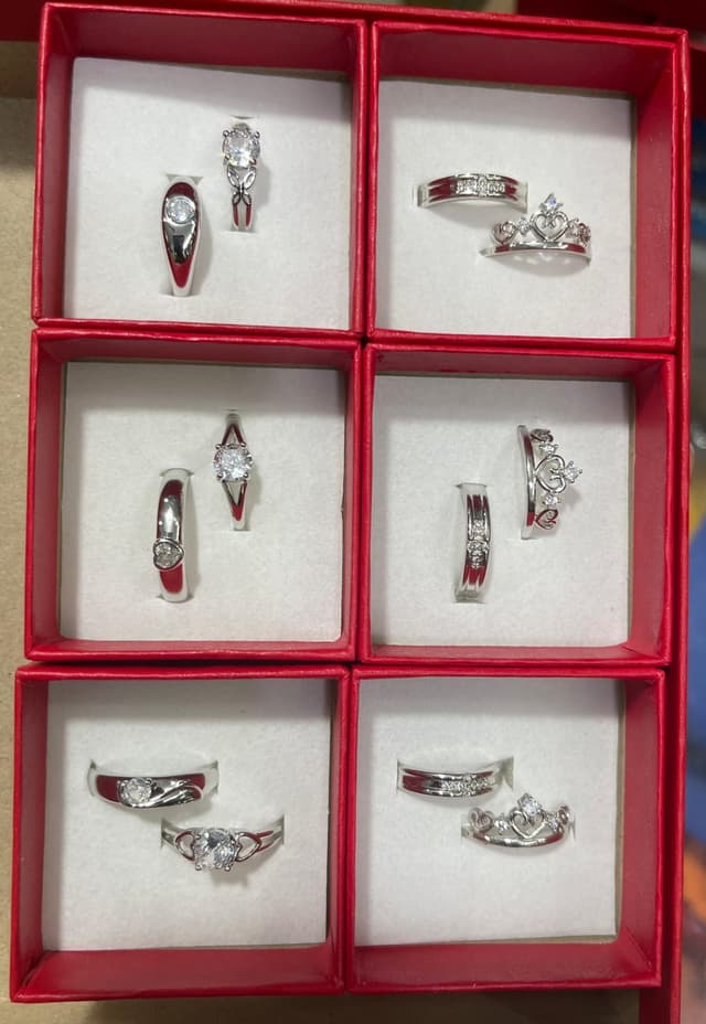  stainless steel couple rings