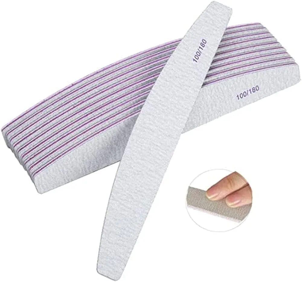  professional double-sided nail files,1pcs 3