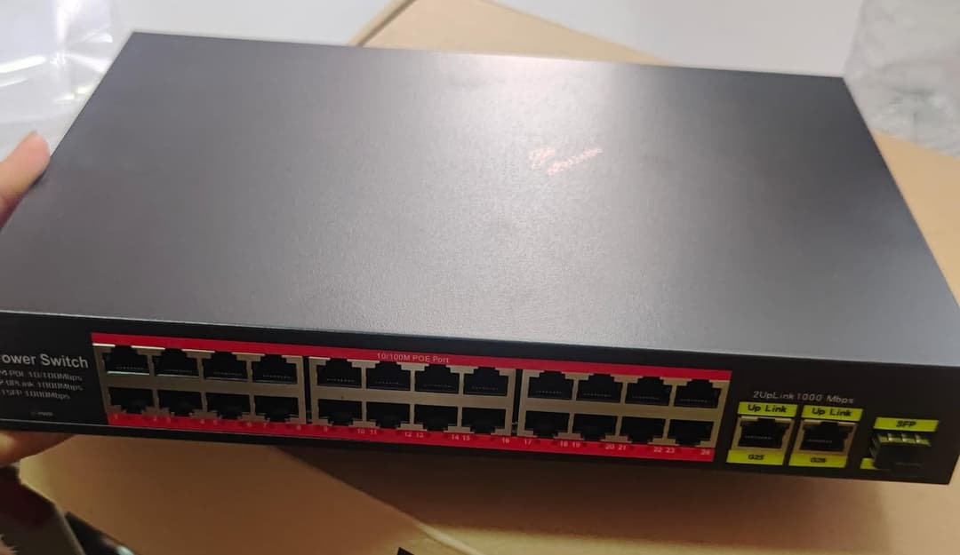  FG-482421GL 1 to 24 ports support network power supply -Smart POE Switch 1
