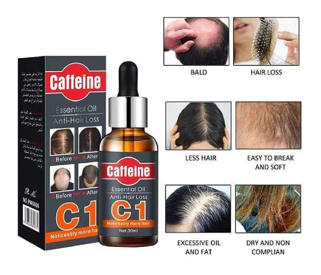 Pei Mei Anti Hair Loss Caffeine Essential Oil - 30ml 1