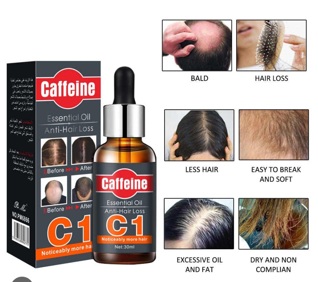 Pei Mei Anti Hair Loss Caffeine Essential Oil - 30ml 4