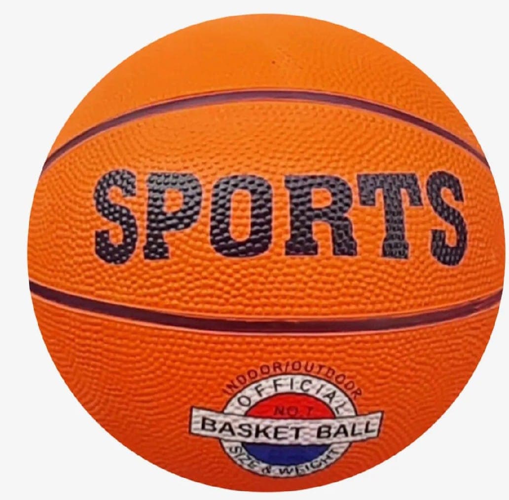 Size 5 basketball suitable for indoor and outdoor use.  3