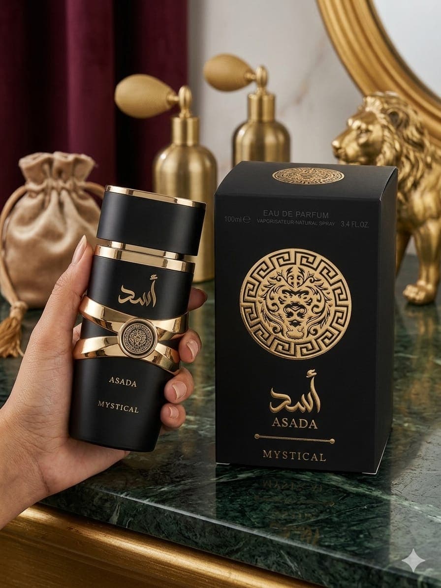 Asada Eau de Parfum, a popular amber fragrance for men.  2