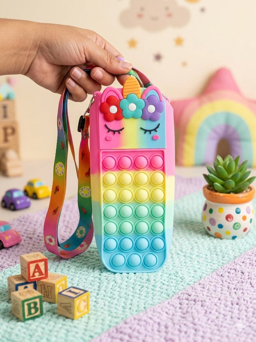 2-in-1 Pop-It Pencil Case and Sling Bag. 1