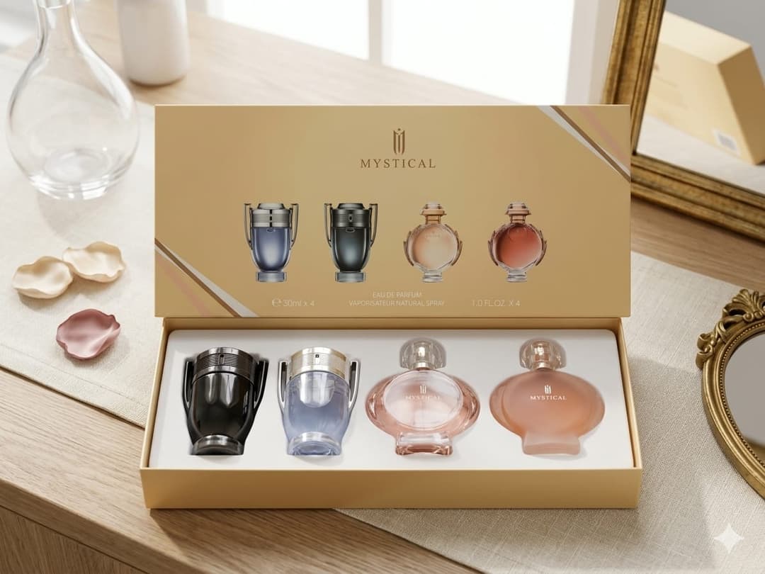 4 in 1 Mystical" Eau de Parfum gift 4 Pcs set-Each 30ml x 4 2
