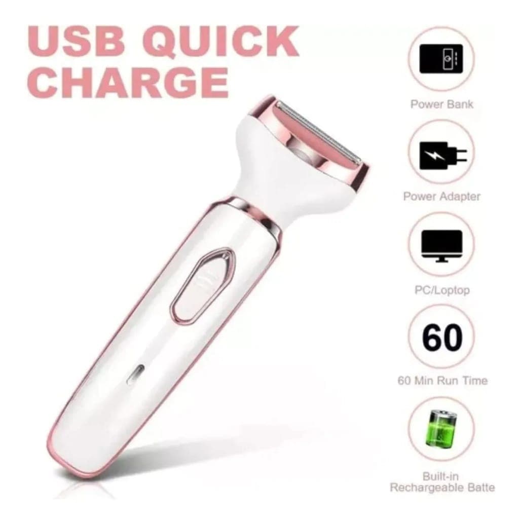 Women Shaver Beauty Kit | 4-in-1 Multi-Purpose Grooming Set | Easy To Use (Model: SN-8866) 3