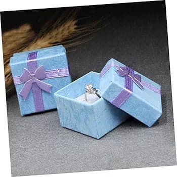 Jewelry Gift Box PaperJewelry Boxes Earring Display Boxes Custom Jewelry Packaging Luxury Ring Box Pack Of 2 1